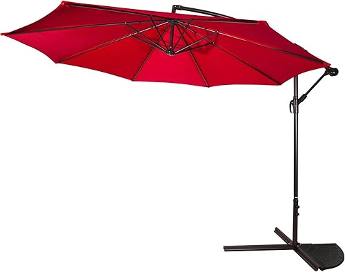 Miniatura 9 de Trademark Innovations Pesos base de resina para paraguas compensados, 26 libras cada uno (juego de 2), bronce