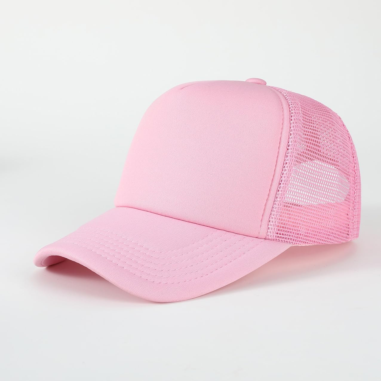 Kids-Girls-Trucker-Hat Adjustable-Baseball-Cap Toddler Mesh Sun Hats 2-6Y