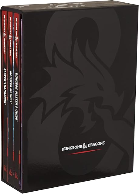 Dungeons & Dragons Core Rulebook Gift Set, White