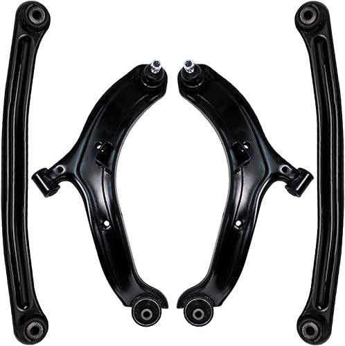 Miniatura 14 de Detroit Axle - Kit de brazos de control delanteros de 4 piezas para Chevrolet Aveo Aveo5 Pontiac G3 Wave Wave5 Suzuki Swift+, 2 brazos de control