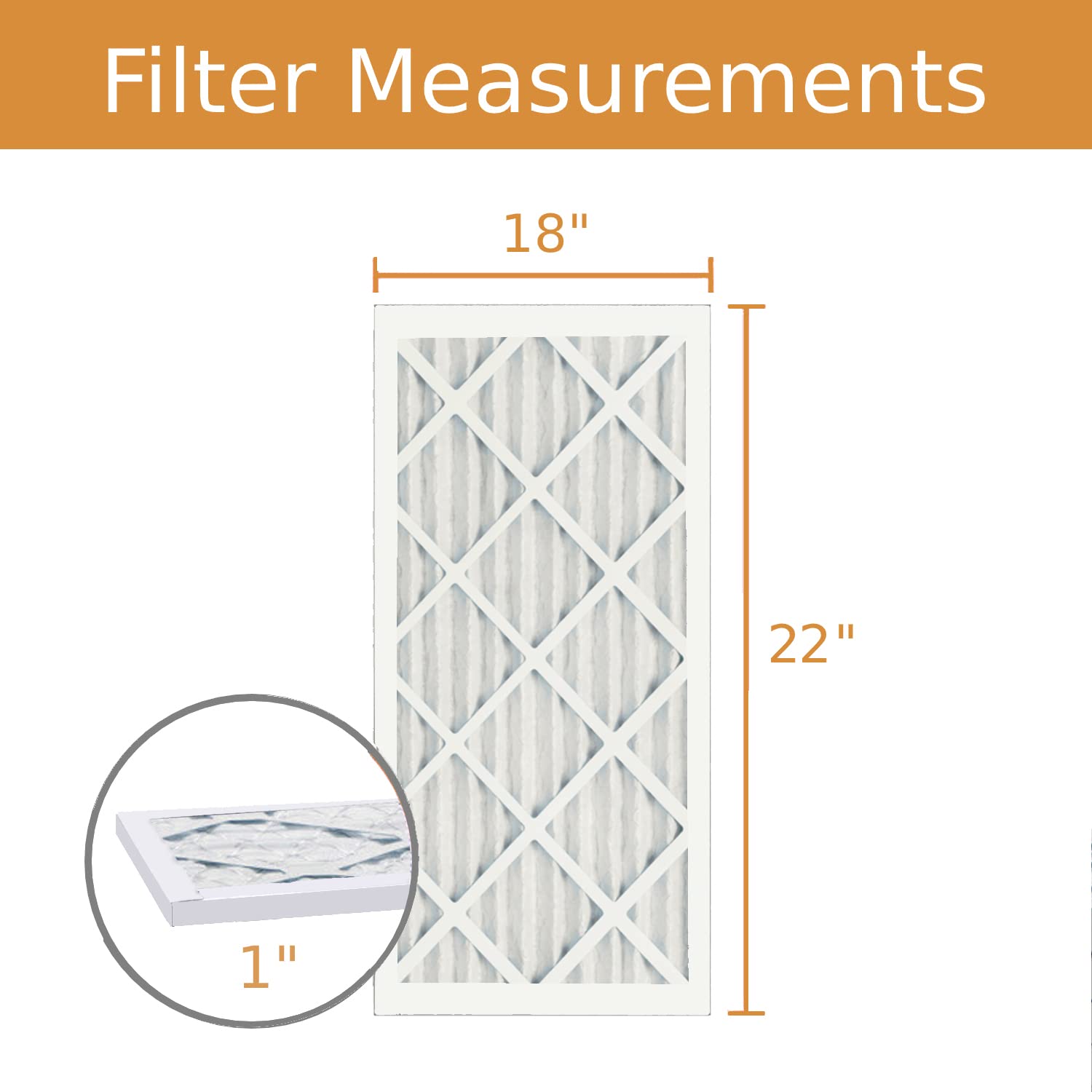 Lamons 18"x22"x1" Xtreme Plus Air Guard Pleat Furnace Filter MERV 8 (3 Pack)