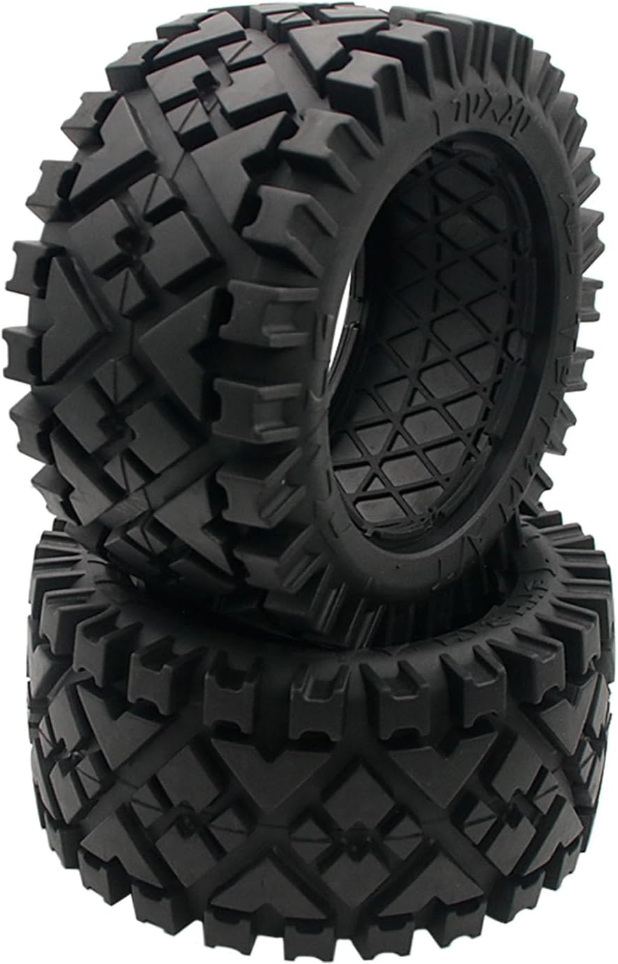FLMLF All Terrain Wheel Tires Rear Tyre Skin for 1/5 HPI ROFUN BAHA ROVAN KM Baja 5B SS Buggy Truck Rc Car Parts