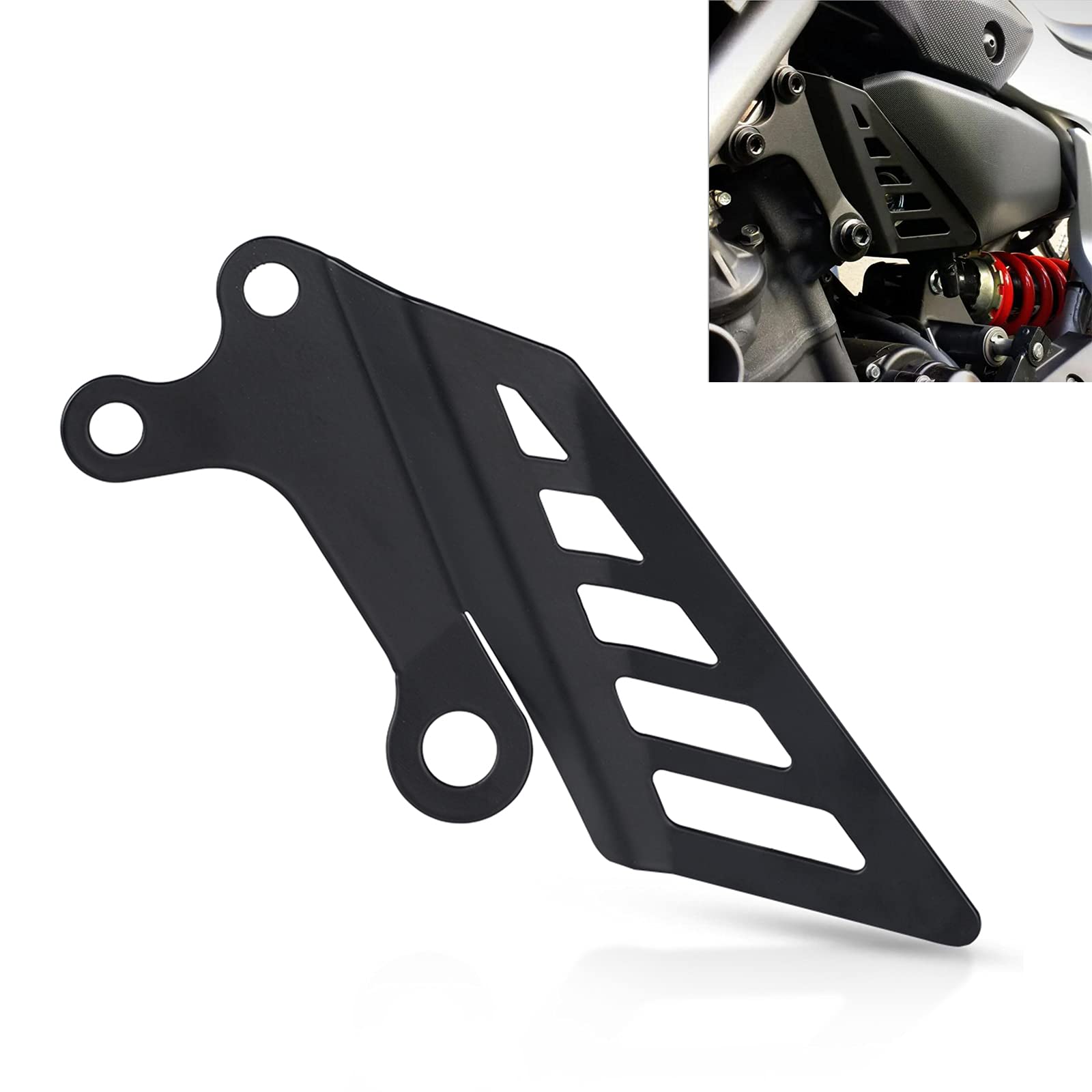 Motorcycle Aluminium Accelerator Control Cover Guard Frame Protector Compatible with MT-07 FZ-07 2013-2021 MT-07 Moto Cage 2015-2017 MT-07 Tracer 2016-2021 TRACER 700 2016-2021 TRACER 7/GT 2020-2021