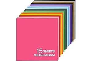 12x12 Cardstock Colored Cardstock Packs