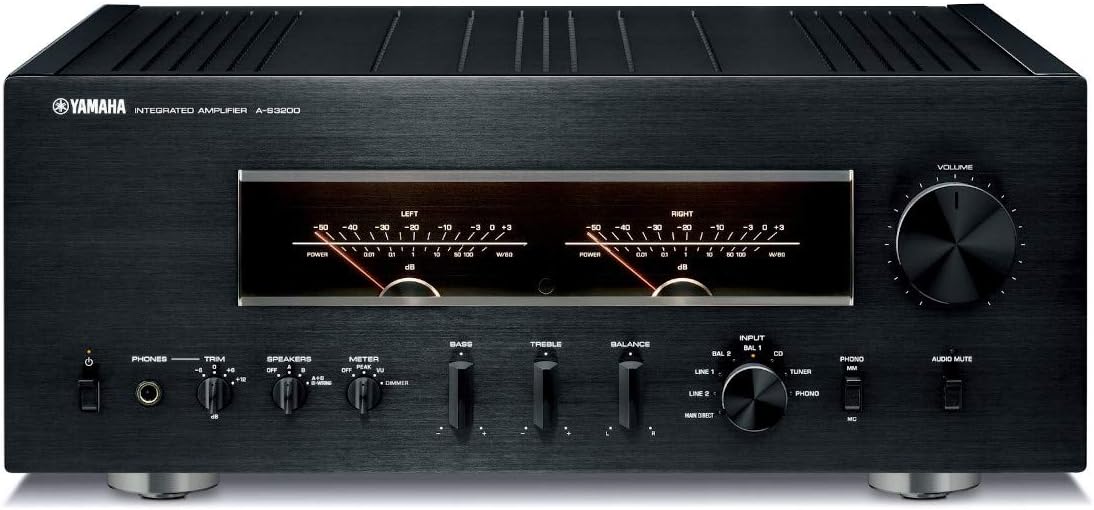 YAMAHA A-S3200BL Integrated Amplifier (Black)