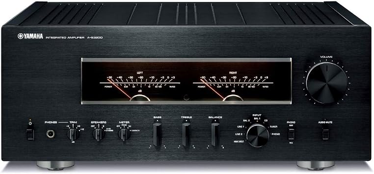 Yamaha Audio A-S3200BL Integrated Amplifier Black