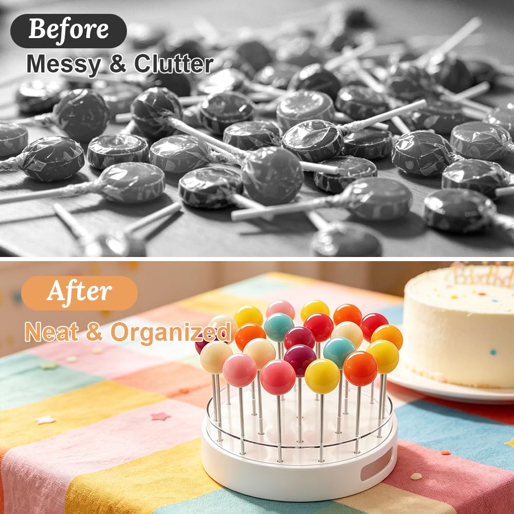 22-dziurkowy stojak na Cake Pop, akrylowy uchwyt na lizaki z ciasta z 100 patyczkami, 21 cm przezroczysty stojak na Cake Pop na wesele, imprezę, dekorację, sprzedaż wypieków