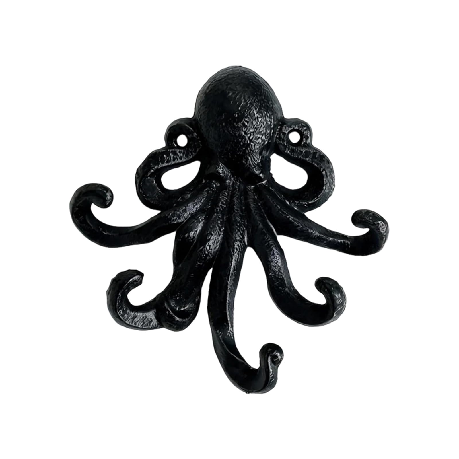 APGLSXY Bucolic Cast Iron Multi Purpose Octopuses Shaped Hook Decorative Coat Hook Ideal for Hangings Coats Bags and Decorations Artistic House Accessory