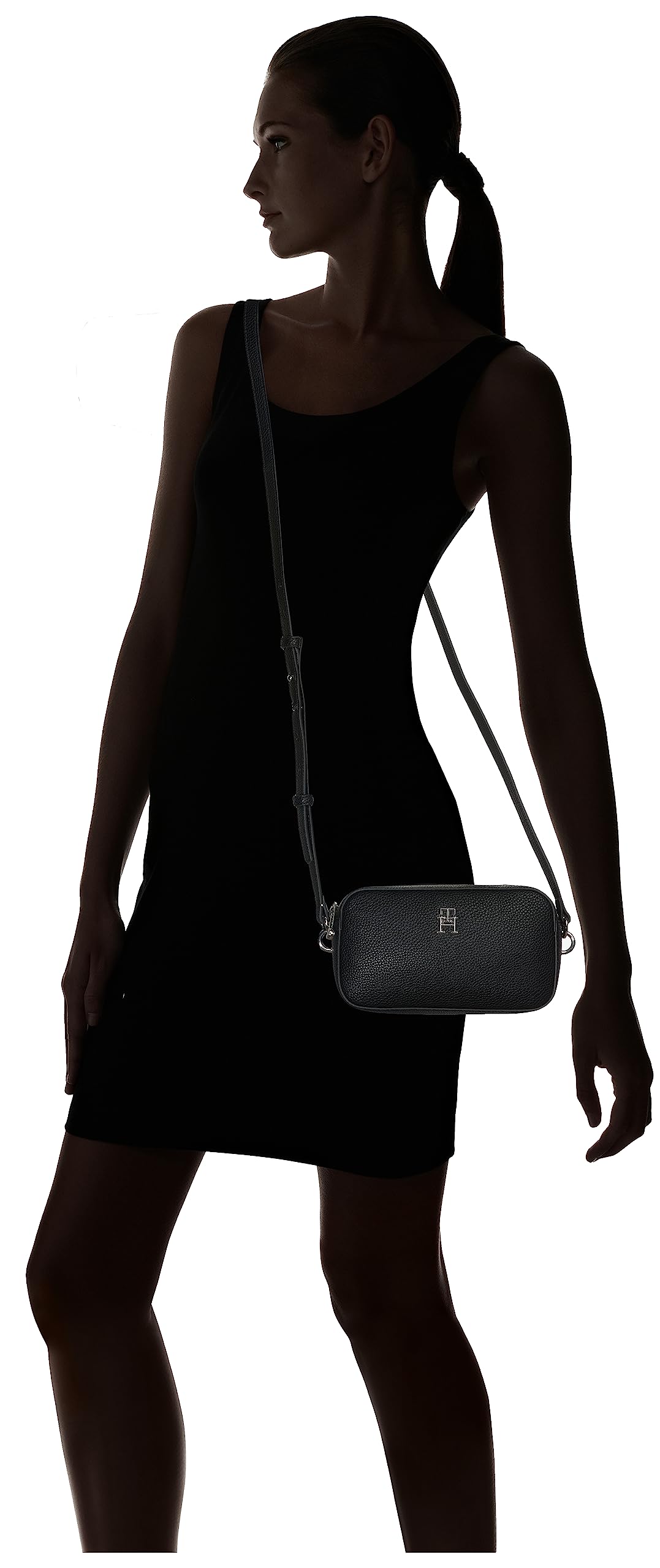 Tommy Hilfiger Bolso bandolera Mujer Emblem Camera Bag pequeño
