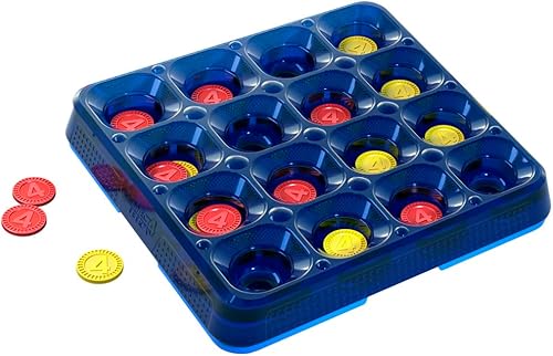 Miniatura 4 de Connect 4 Frenzy Game Discos de rebote 4 The Win Juegos de fiesta familiar para niños, adolescentes y adultos A partir de 8 años 2 a 6 jugadores