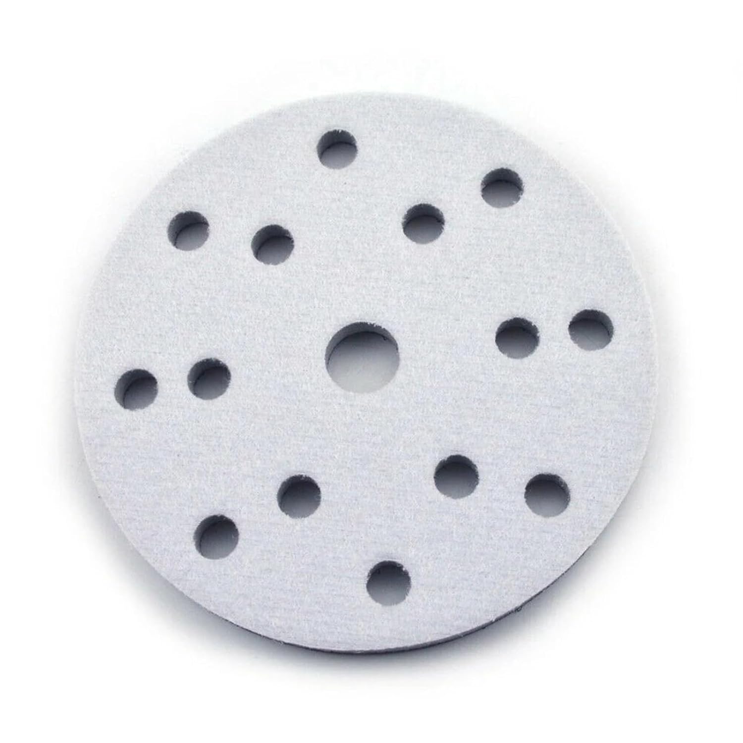 Backing Pad for Fibre Discs 6Pcs 6 Inch 150mm 15 Holes Soft Sponge Interface Pad Sanding Pads Hook & Loop Sanding Discs
