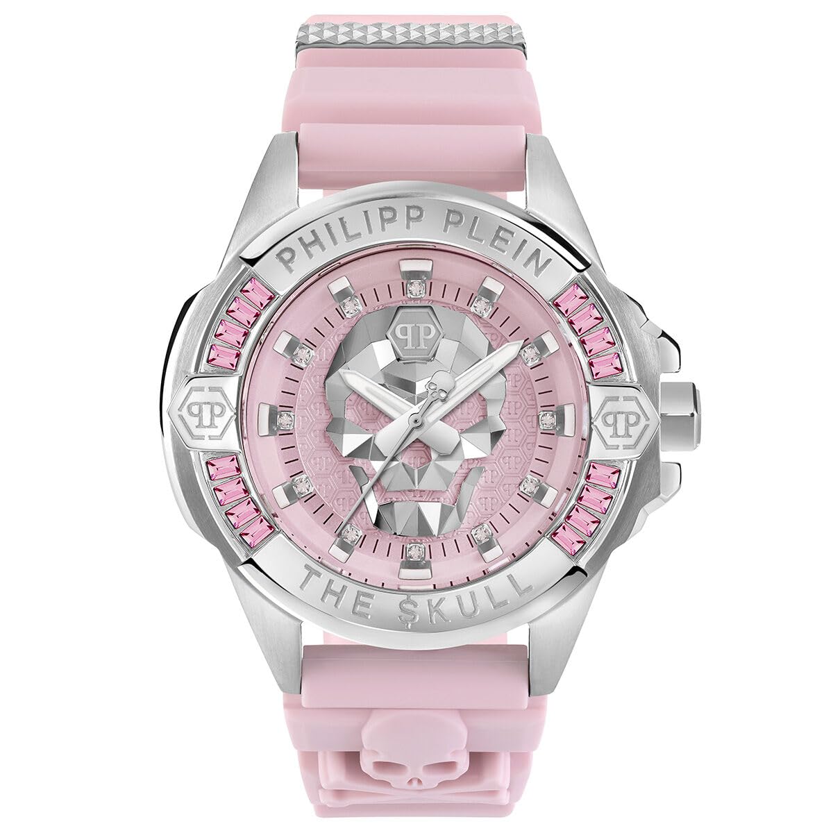 Philipp Plein Armbanduhr für Damen, Analog, Quarz, The Skull, 41mm, PWNAA1123