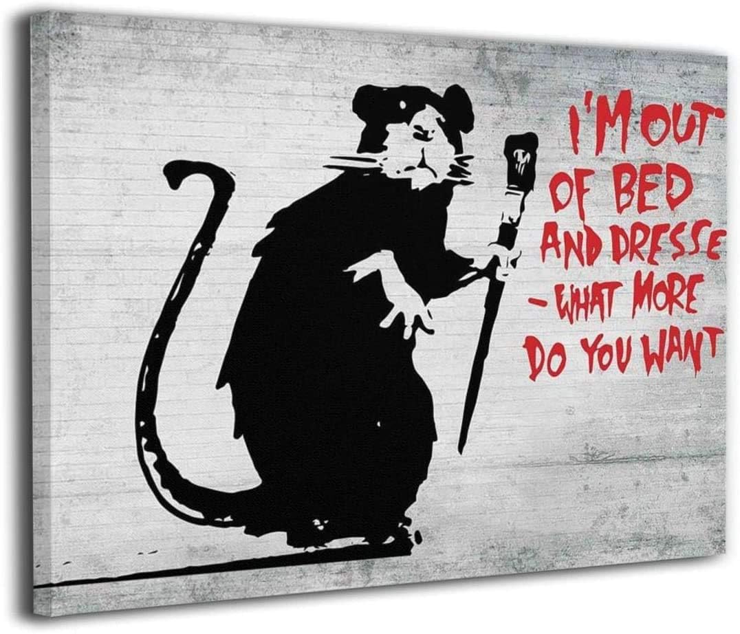 バンクシー Banksy ネズミ ポスター 油絵 アートパネル 壁飾り 絵画 壁掛け 壁アート キャンバス絵画 インテリア フレーム アートフレーム モダン 写真 40x50cm 木枠付きの完成品 定価 バンクシー Banksy ネズミ ポスター 油絵 アートパネル 壁飾り 絵画 壁掛け 壁アート キャンバス絵画 インテリア フレーム アートフレーム モダン 写真 40x50cm 木枠付きの完成品 定価