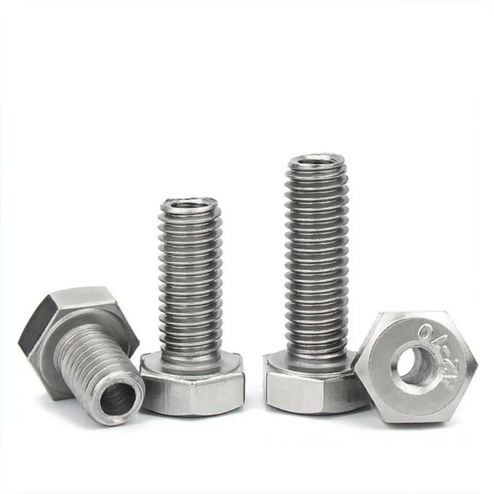 M4 M5 M6 M8 M10 M12 M14 M16 M20 304 Tornillo Hueco Hexagonal Exterior De Acero Inoxidable Tornillo Hueco Máquina De Máscara Tornillo De Agujero Pasante M6x30 5pcs