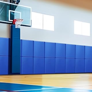 Liliful Gym Wall Padding Protection Wall Pad Durable Waterproof Gym Basketball Court Protectors with