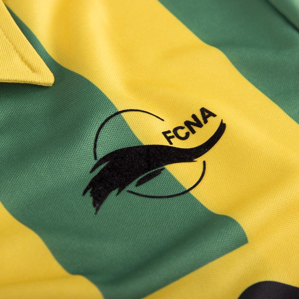 COPA - Maglia retrò - Calcio - Uomo - FC Nantes 1994/95 - Giallo/Verde - 100% Poliestere