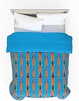 Vista 2 de Franco Ropa de cama para niños, edredón reversible de microfibra súper suave, tamaño individual/matrimonial, Hot Wheels