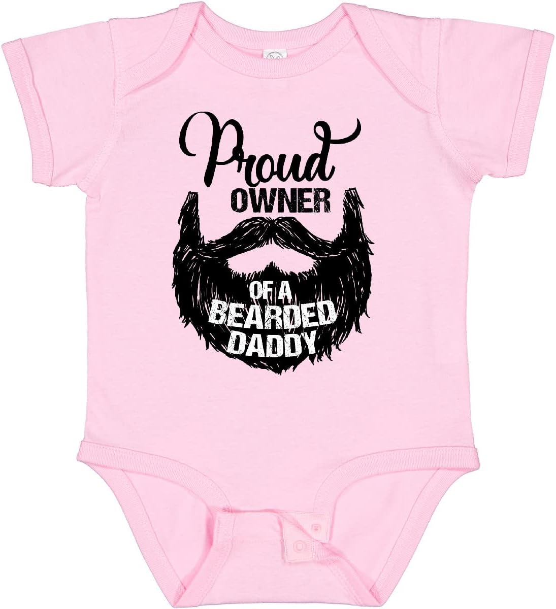 inktastic Proud Owner Of a Bearded Daddy Baby Bodysuit