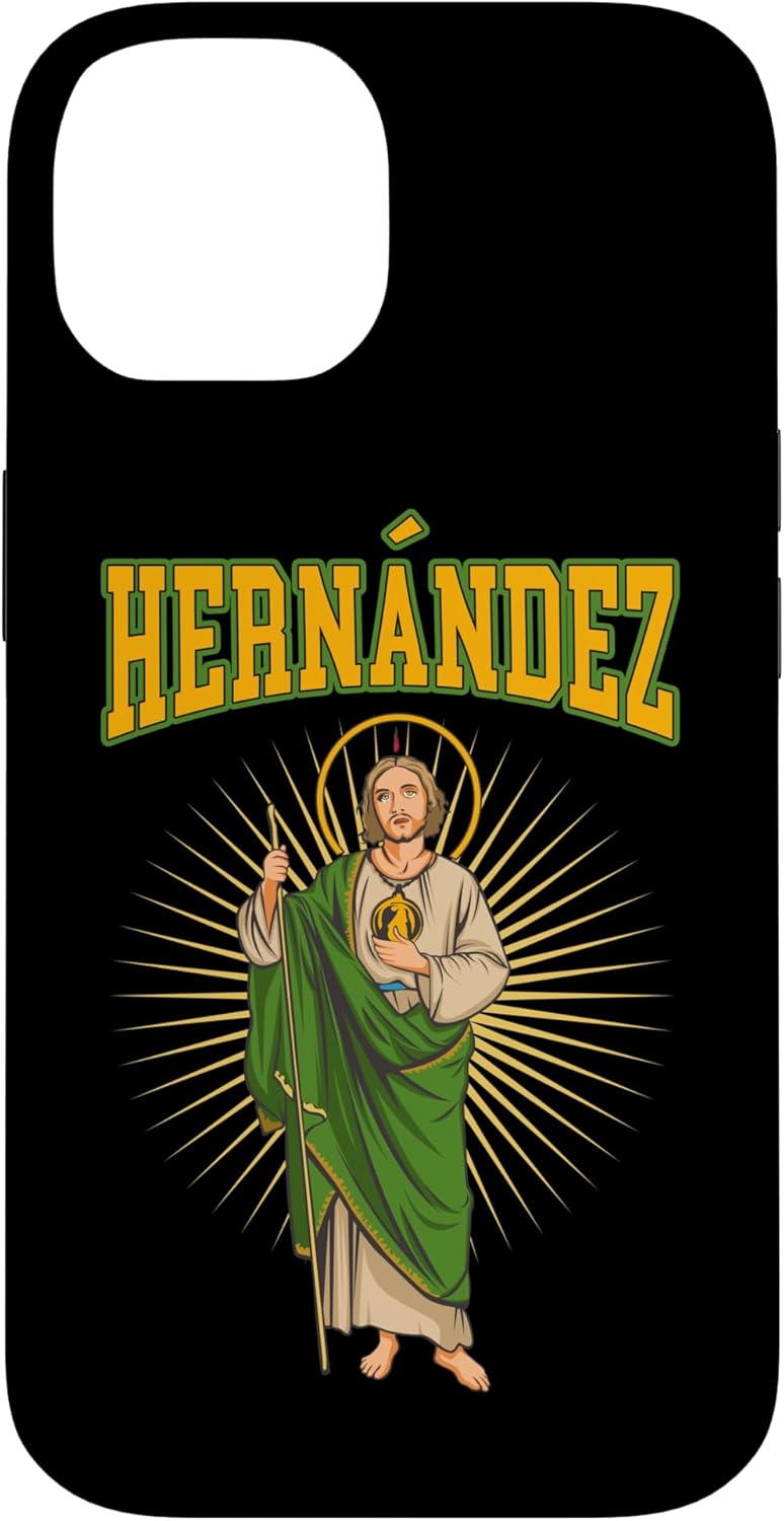 San Judas Tadeo con apellido Hernández Case for iPhone 13 Pro Max