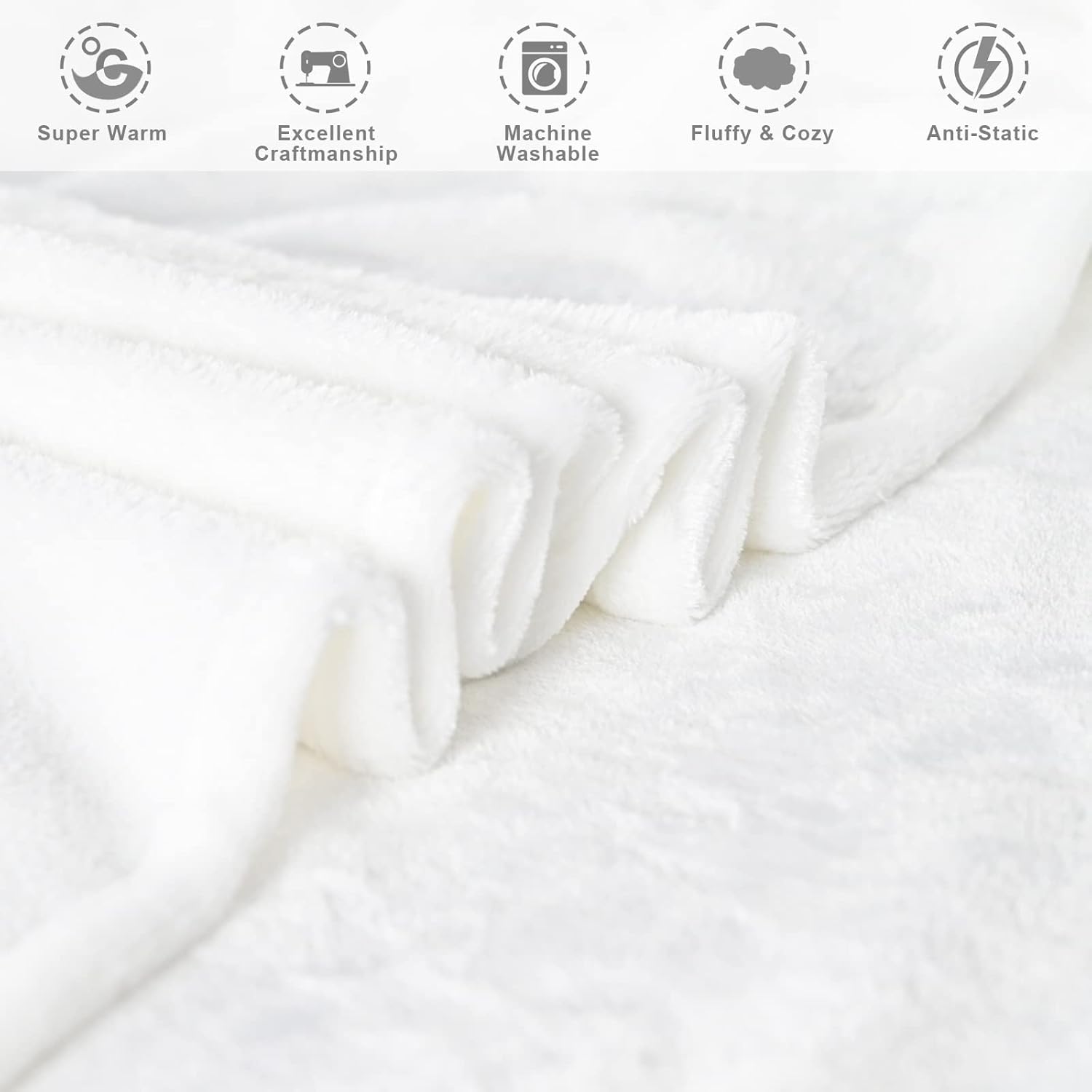 Mushroom Blanket Soft Flannel Lightweight Throw Blanket Mushroom Gifts for Kids Girls Boys All Season Plant Blankets for Sofa Couch Bed Decorative Blanket Decor 50"x60" - Image 3