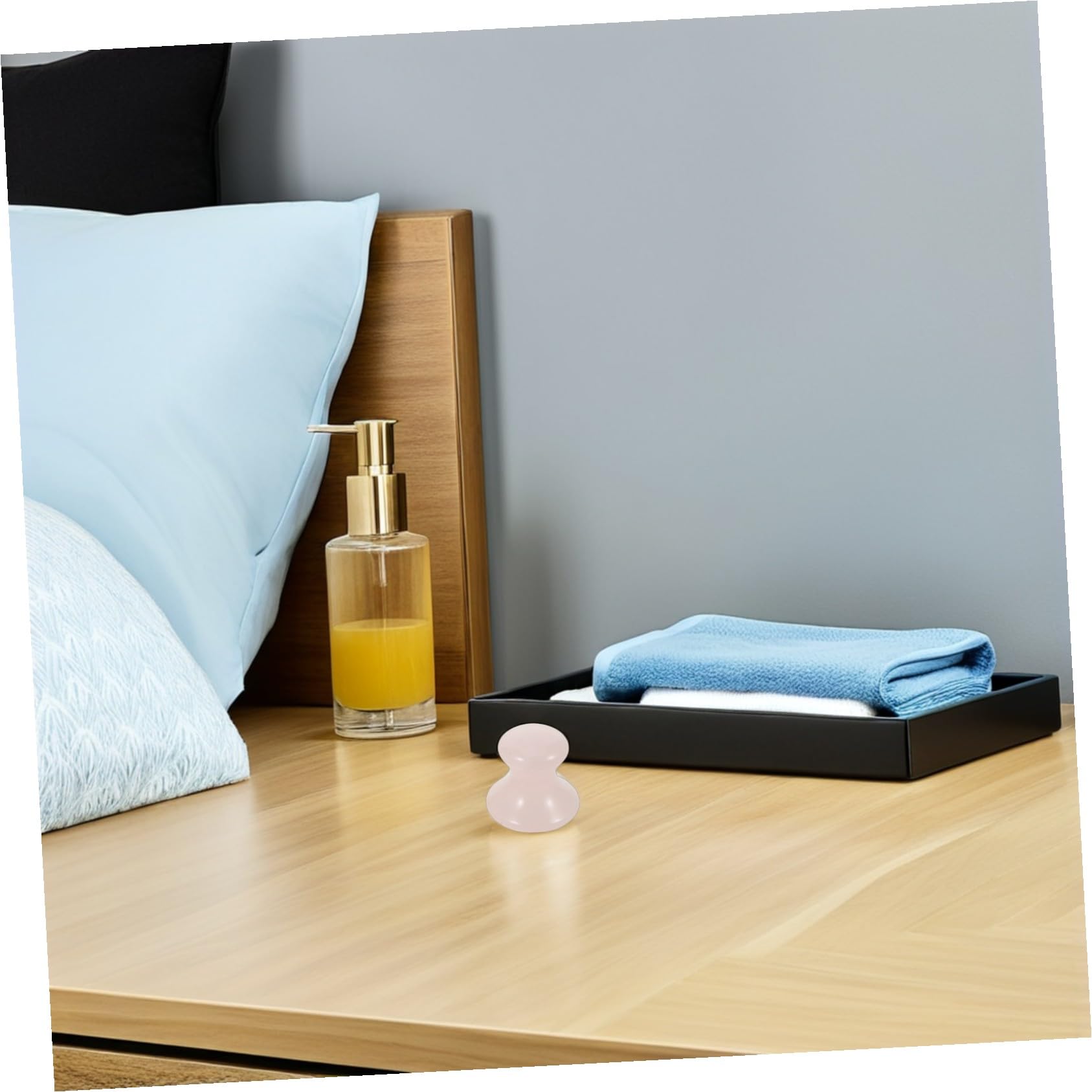 YARNOW 3 Piezas Herramienta de Masaje Facial Gua Sha de Piedra de Jade Forma de Piedra de Masaje Compacta para Cuidado Piel Efecto Refrescante y Antiarrugas Uso Portátil para Rutina de