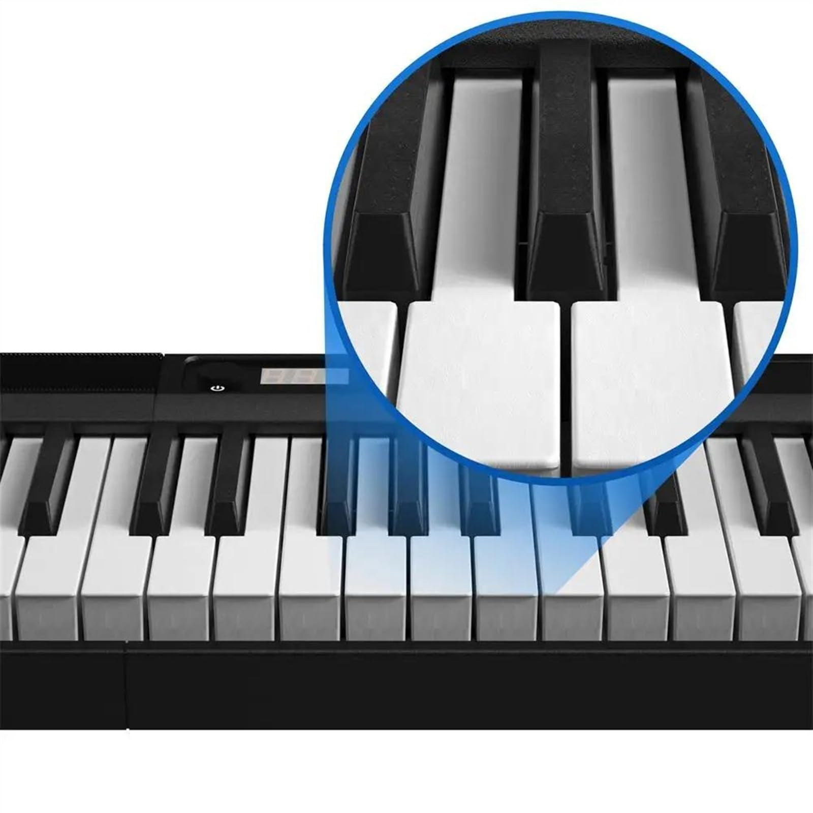 Klavier In Voller Größe Mit 88 Tasten, Digitales, Empfindliches, Gewichtetes Keyboard, Musikinstrumente, Synthesizer-Klavier Tragbares Elektronisches Klavier