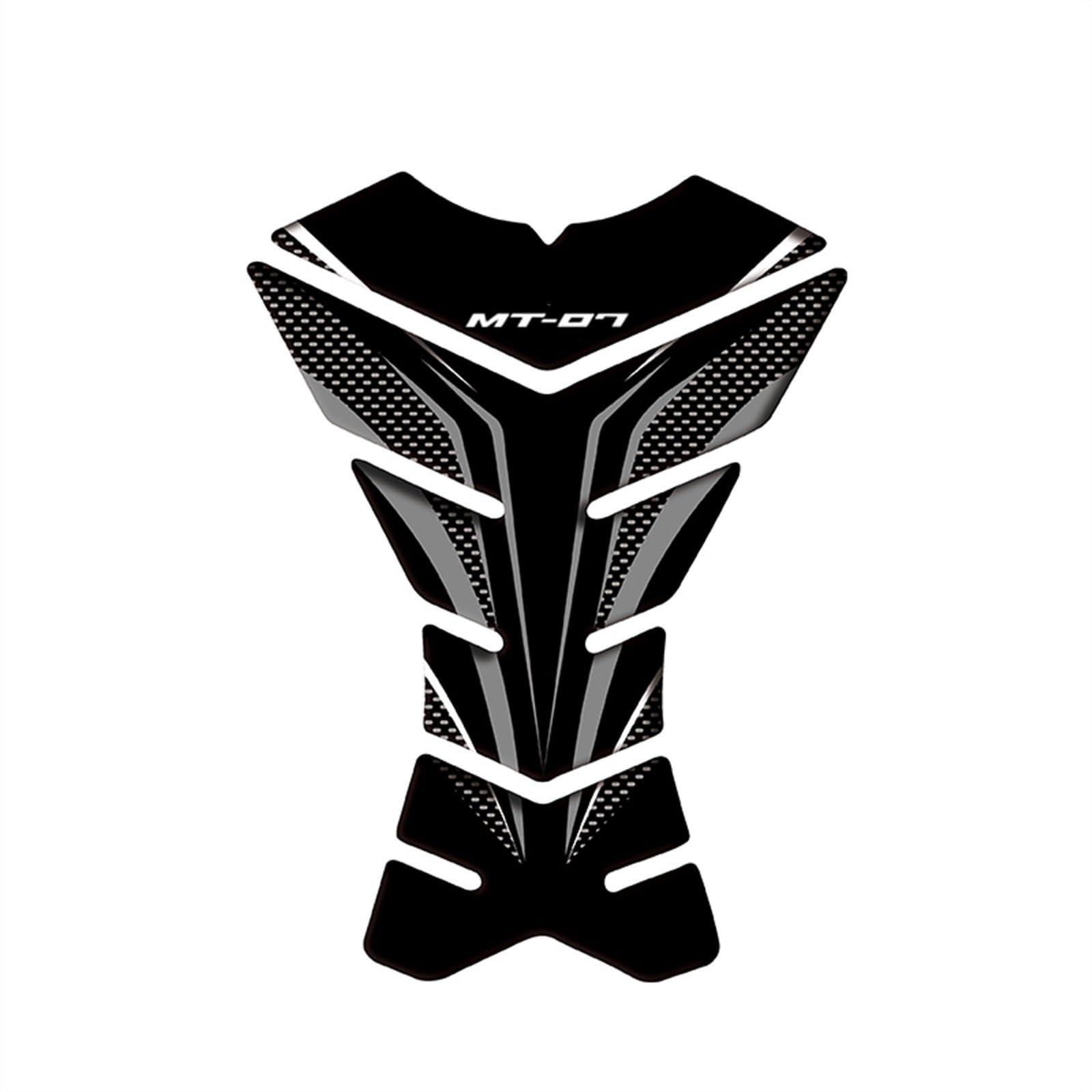 Motorcycle Fuel Tank Pad Protector Sticker Decals for Yamaha MT-07 MT07 Mt07 Fairing Sticker(Color12)