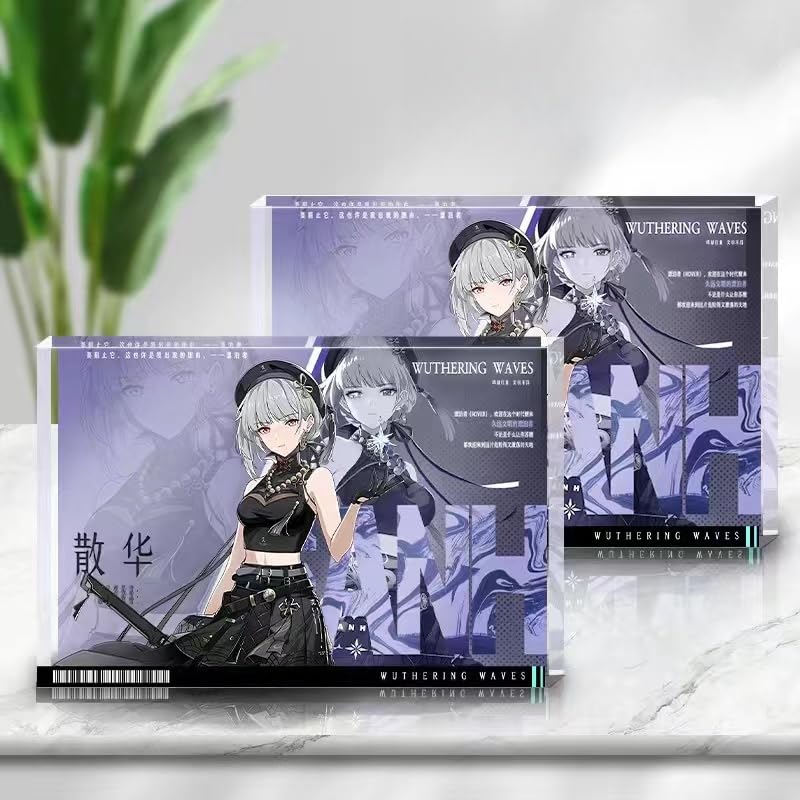 Amazon.co.jp: 鳴潮 アクリルブロック 25個模様 アクリル
