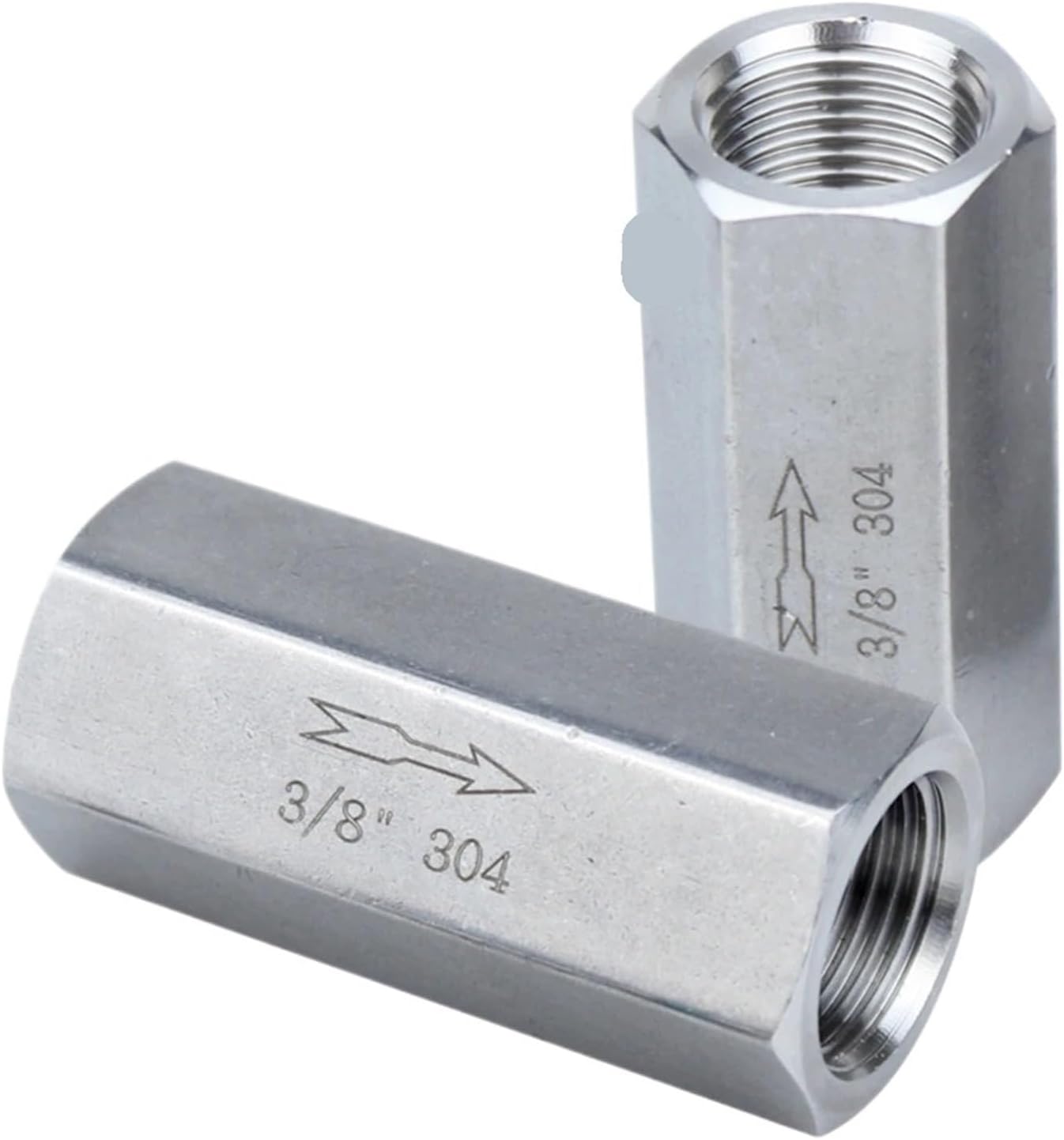 1pcs 304 stainless steel check valve 1/8" 1/4" 3/8" 1/2" internal thread(CV-G03)