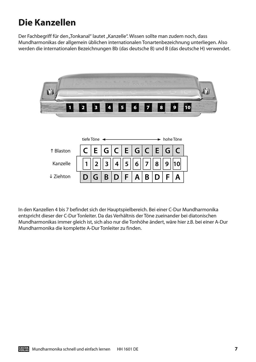 Master Edition Blues Harmonica Set, (incl. 4 languages Method (DE/EN/FR/ES), case, cleaning cloth)
