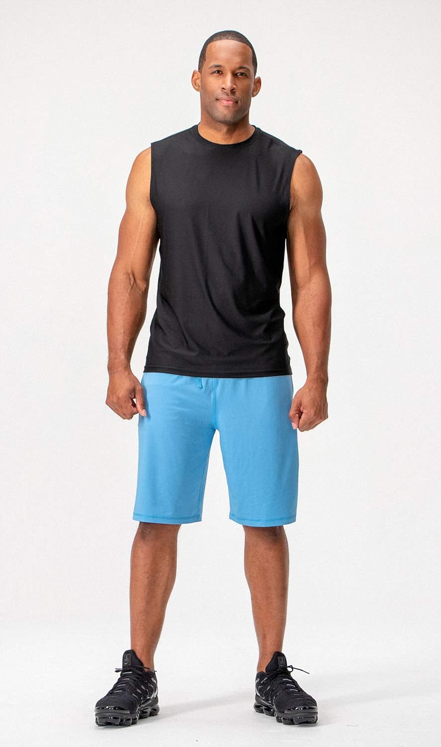 DEVOPS Men's 2-Pack Loose-Fit 10" Workout Gym Shorts with Pockets : Sports & Outdoors