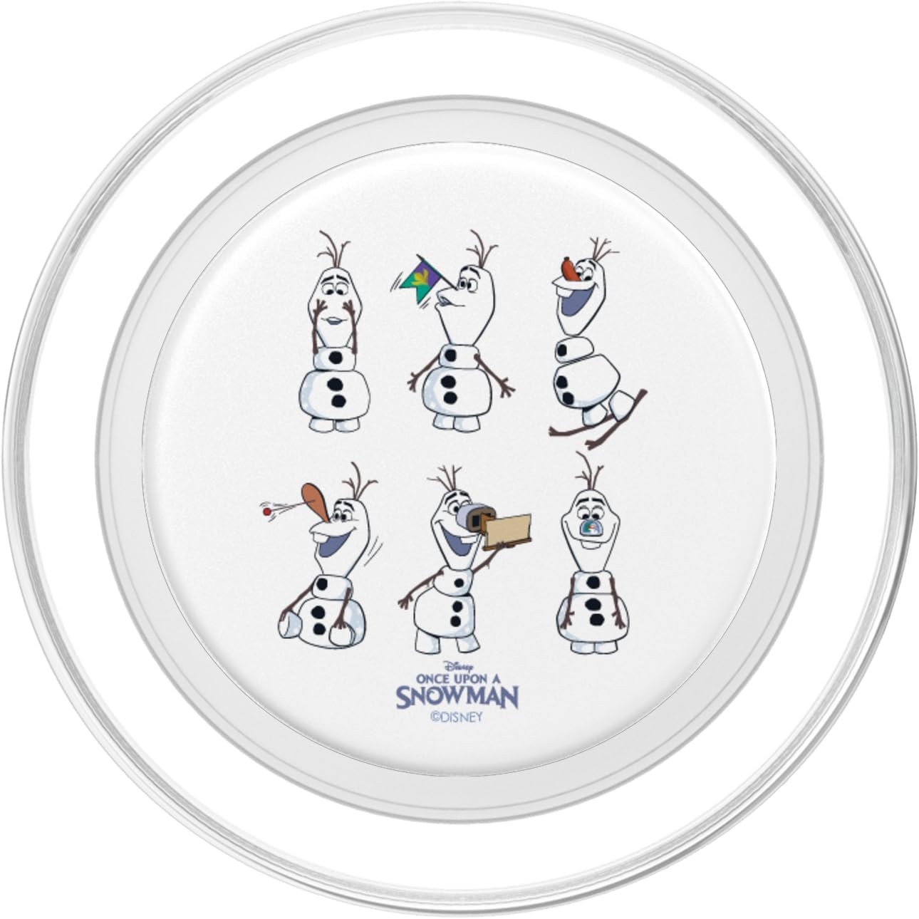 Disney Once Upon a Snowman Expressions of Olaf PopSockets MagSafe PopGrip for iPhone