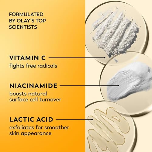 Miniatura 4 de Olay Regenerist Radiance Crema Hidratante Facial con Vitamina C Crema Ligera Brillante y Uniforme para Mujeres - Ilumina, Hidrata, Unifica el Tono +