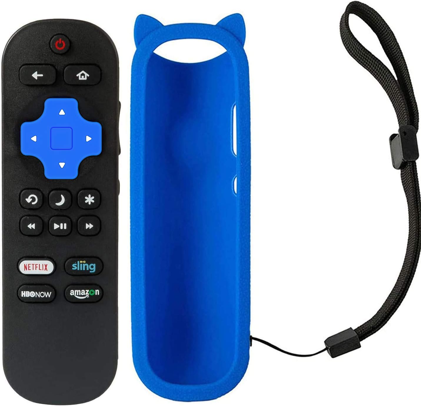 LCRCRUS17 Remote Control Compatible with Sharp Roku TV