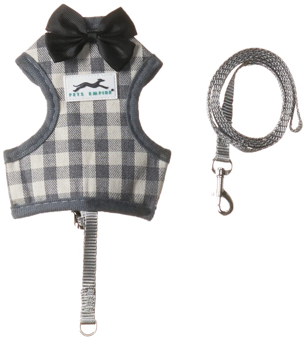 See full amazon price history chart for Pets Empire Grey Plaid No Pull Small Dog Cat Puppy Harness and Lead Sets Adjustable Soft Mesh Plaid Tuxedo Vest Clothes with Bowtie and Safety Escape Proof... (Small (Fit Weight 1-3 kg)) Pets Empire Grey Plaid No Pull Small Dog Cat Puppy Harness and Lead Sets Adjustable Soft Mesh Plaid Tuxedo Vest Clothes with Bowtie and Safety Escape Proof... (Small (Fit Weight 1-3 kg)) (B09SLW27QN) Amazon Price History, Amazon Price Tracker