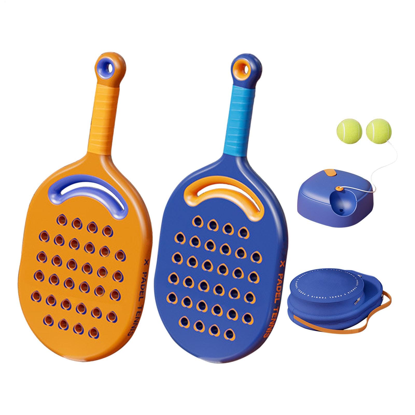 Palla da Tennis Rimbalzante per Allenamento Kit Portatile di Allenamento | Solo Attrezzo Rimbalzante da Tennis Portatile con Corda Elastica Lunga per Adulti e Bambini