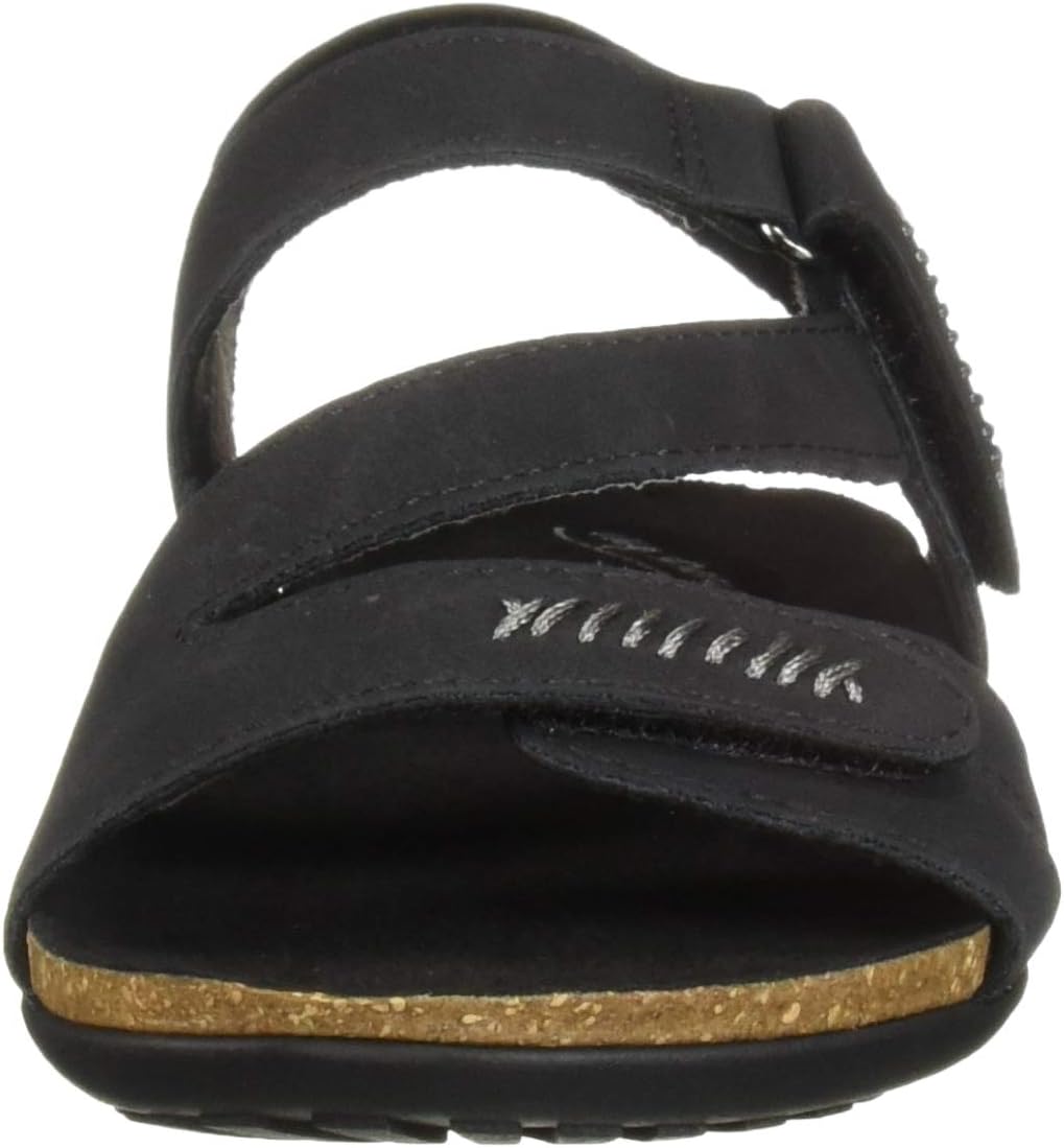 Easy Street Women's Winnie Casual Sandal with Hook and Loop Closures