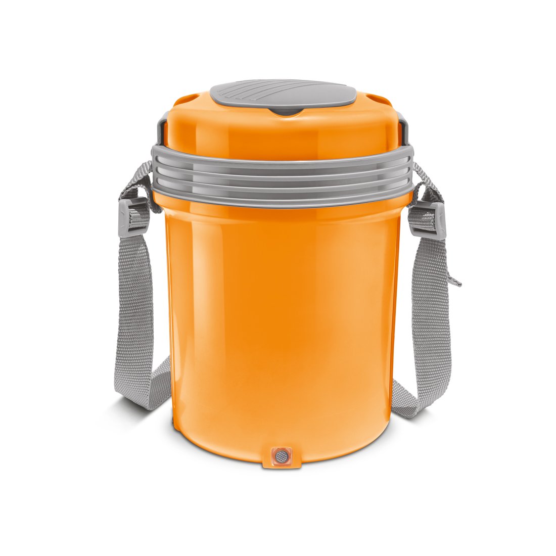 Electron 4 Electric Stainless Steel Lunch Pack with 4 Container 360 ml Each, Orange