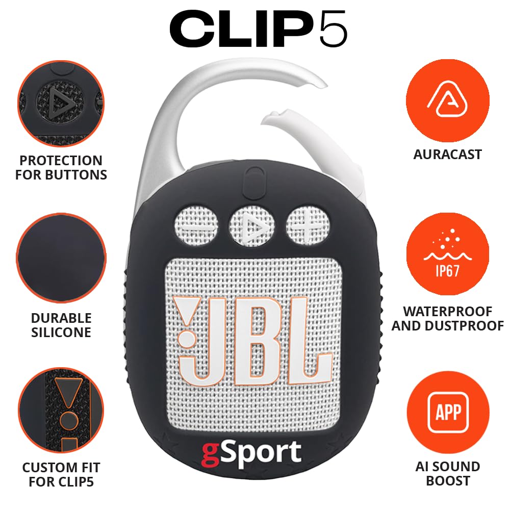 Amazon.com: JBL Clip 5 Ultra Portable Bluetooth Speaker Bundle
