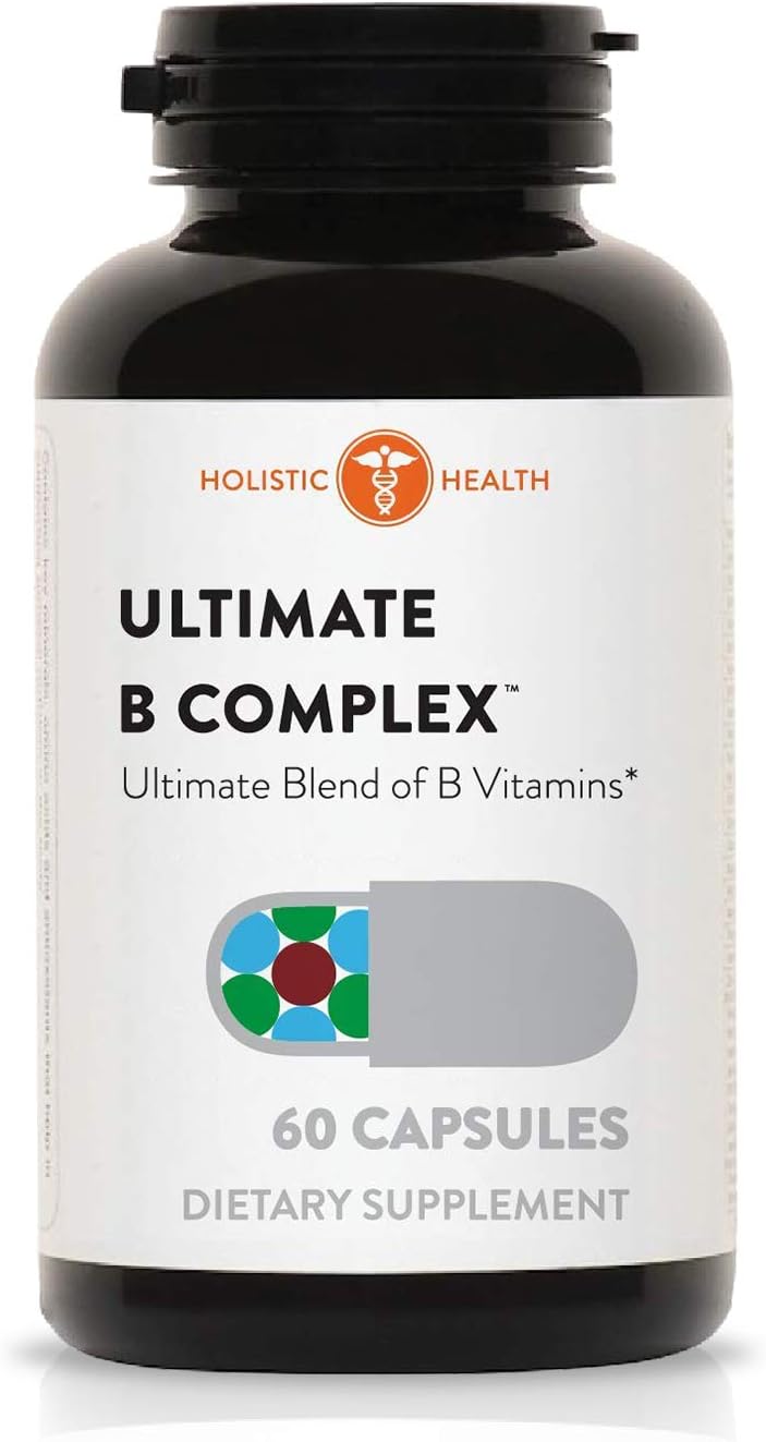 Amazon.com: Holistic Health Ultimate B Complex Vitamin Supplements ...