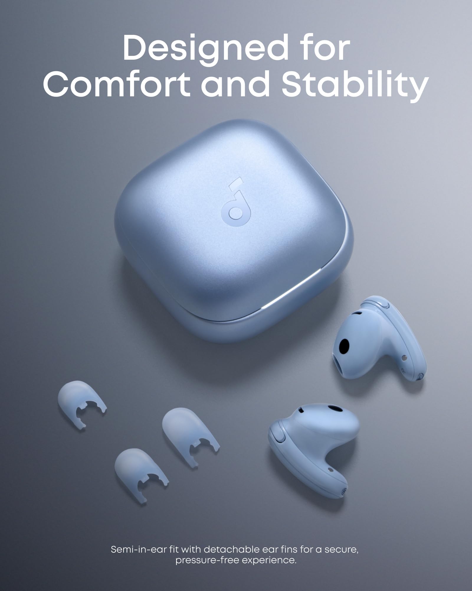 Anker Liberty Buds Semi-In-Ear Noise Cancelling Bluetooth Earbuds - Dettaglio