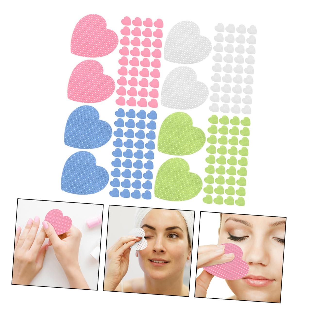 CALLARON 5 Series Algodón Quita Uñas Quitaesmalte Uñas Gel Nail Polish Remover Cleaner Uñas Polaco Agente De Mudanzas Tamaño De Viaje Para Uñas Derretir Tela Soplada 800 Hojas*5