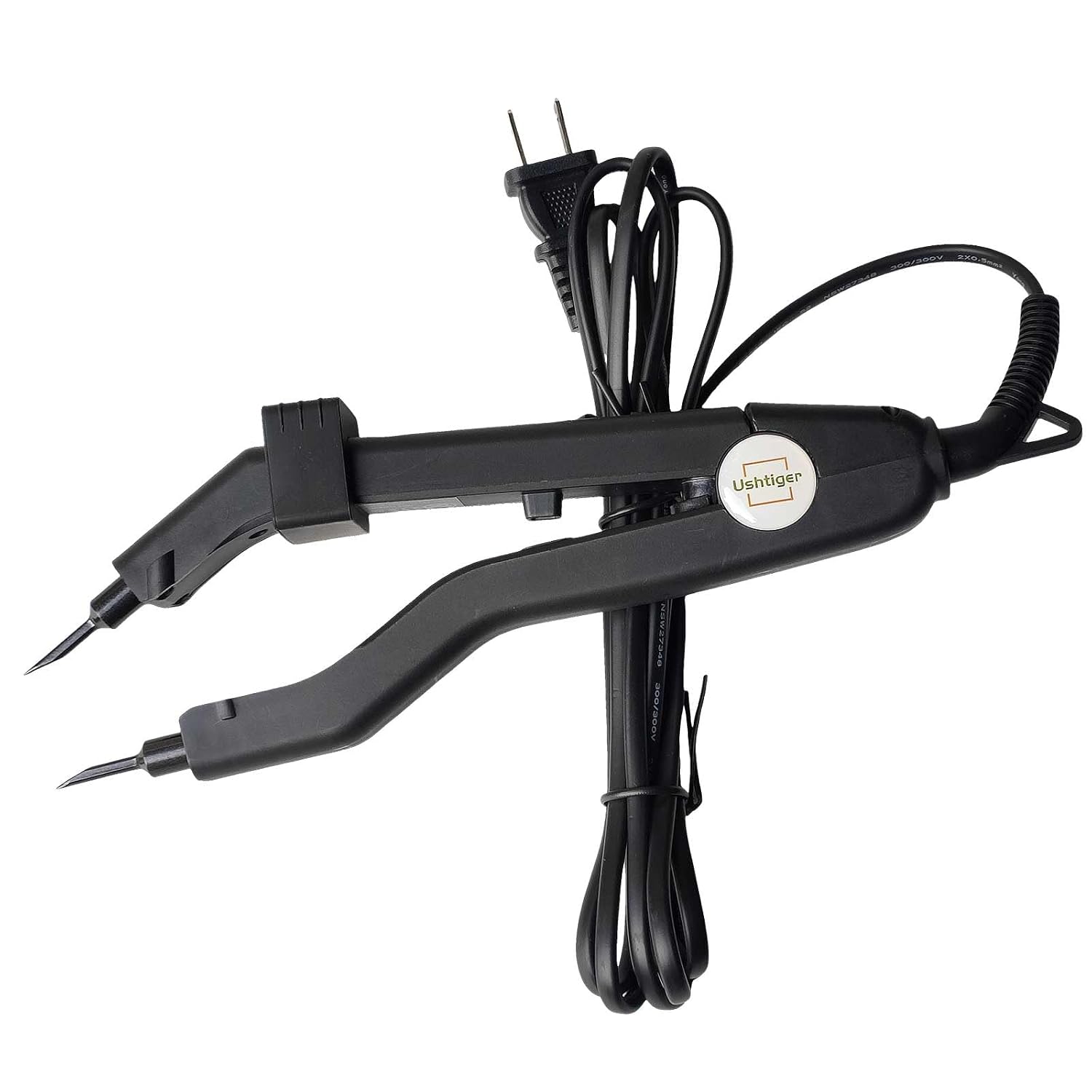 Hair Extension Fusion Iron Keratin Bonding Tool with Slim Long Plates Pro Hair Extension Tools Pre-Bonded Extension Heat Machine for Home & Professional Use (Black)