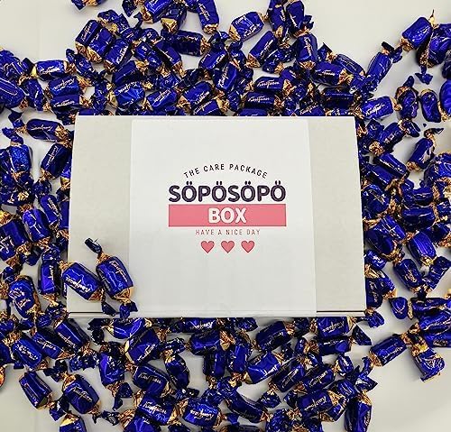 Fazer Karl Fazer Milk Chocolate 2lb 900g Bag in a Söpösöpö Box Finnish Candy Treat