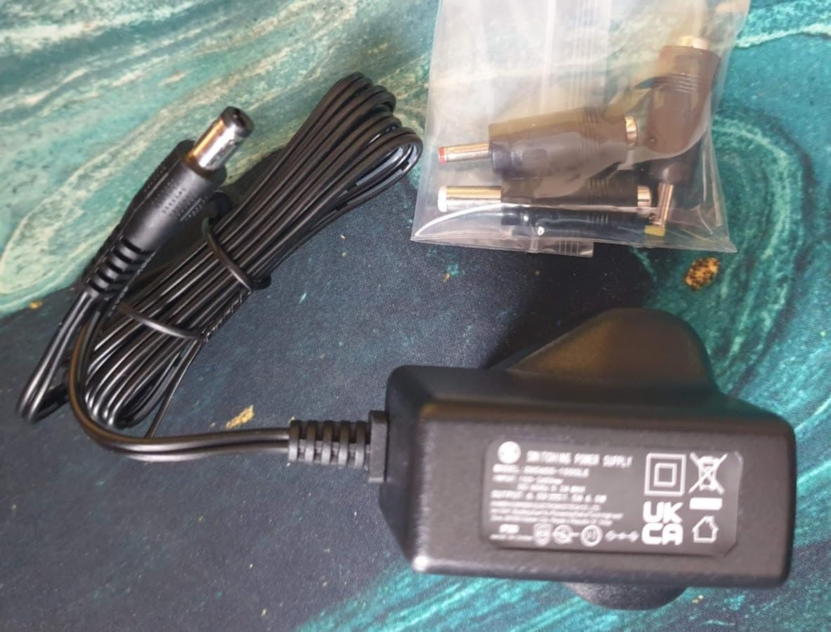 9V 1A/1000mA 1.8M Long Power Supply Adapter, AC 100-240V To DC 9V 1A 9W