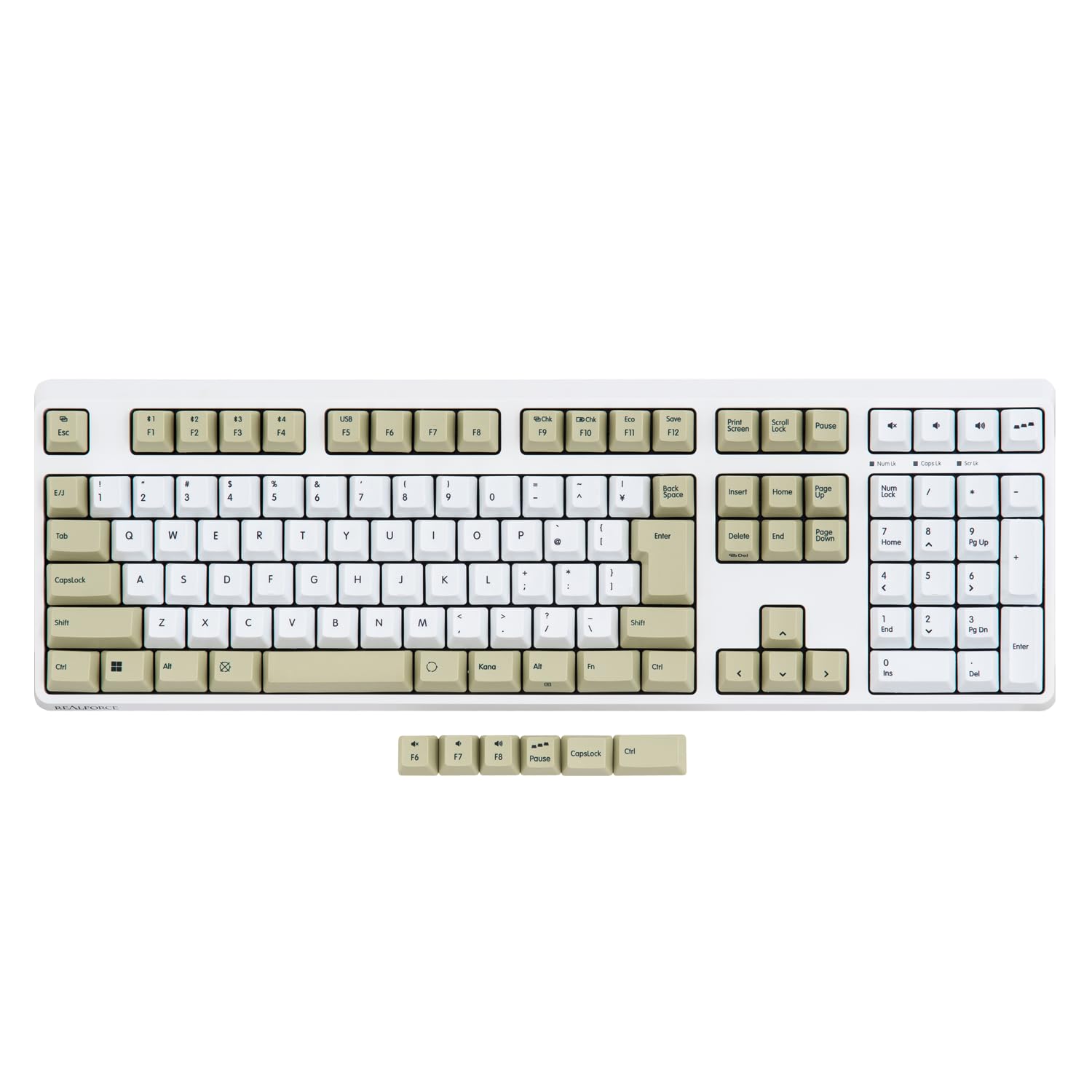 Amazon.co.jp: REALFORCE R4キーボード 対応 カラーキーキャップ