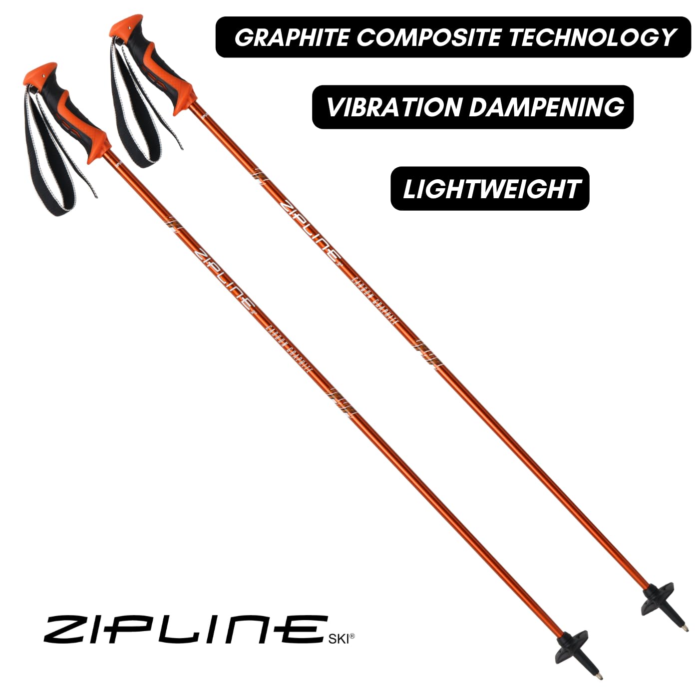 Amazon.com : Zipline Lollipop 14.0 Graphite Carbon Composite Ski