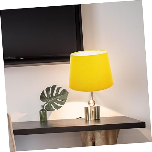 Miniatura 8 de Pantalla de tela de lino para lámpara de pie, pantalla de repuesto E27/E14, clip de barril de tela en la pantalla de transición, tapa dura, cubierta