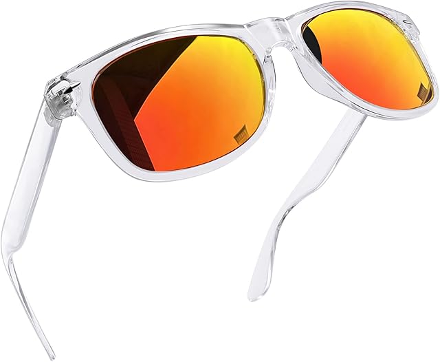 Joopin Square Polarised Sunglasses for Men Women UV Protection Unisex Retro Sunglasses Man for Driving Hiking Fishing Sports