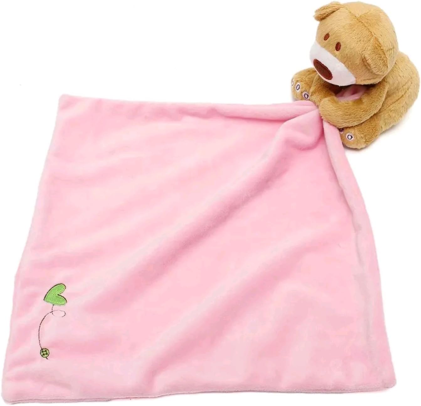 Little Mochi Security Blanket (Pink Bear)